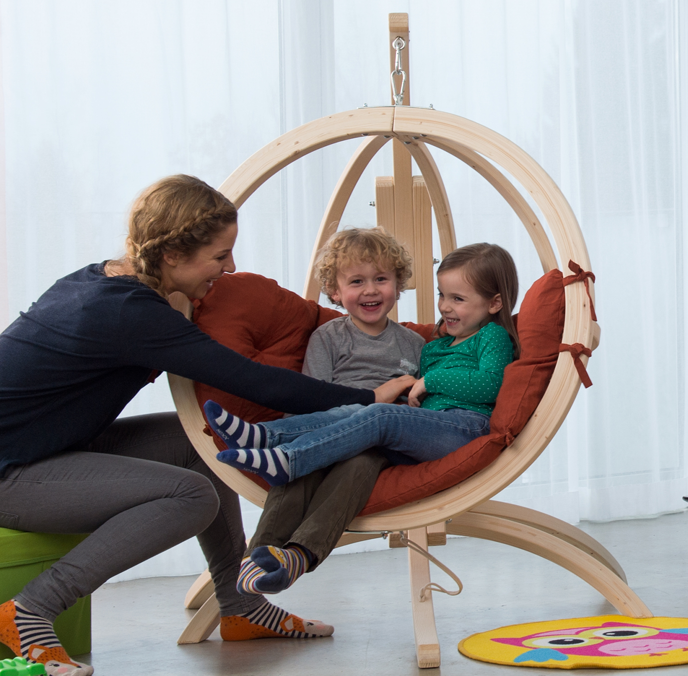 Kid's Globo terracotta und Hippo