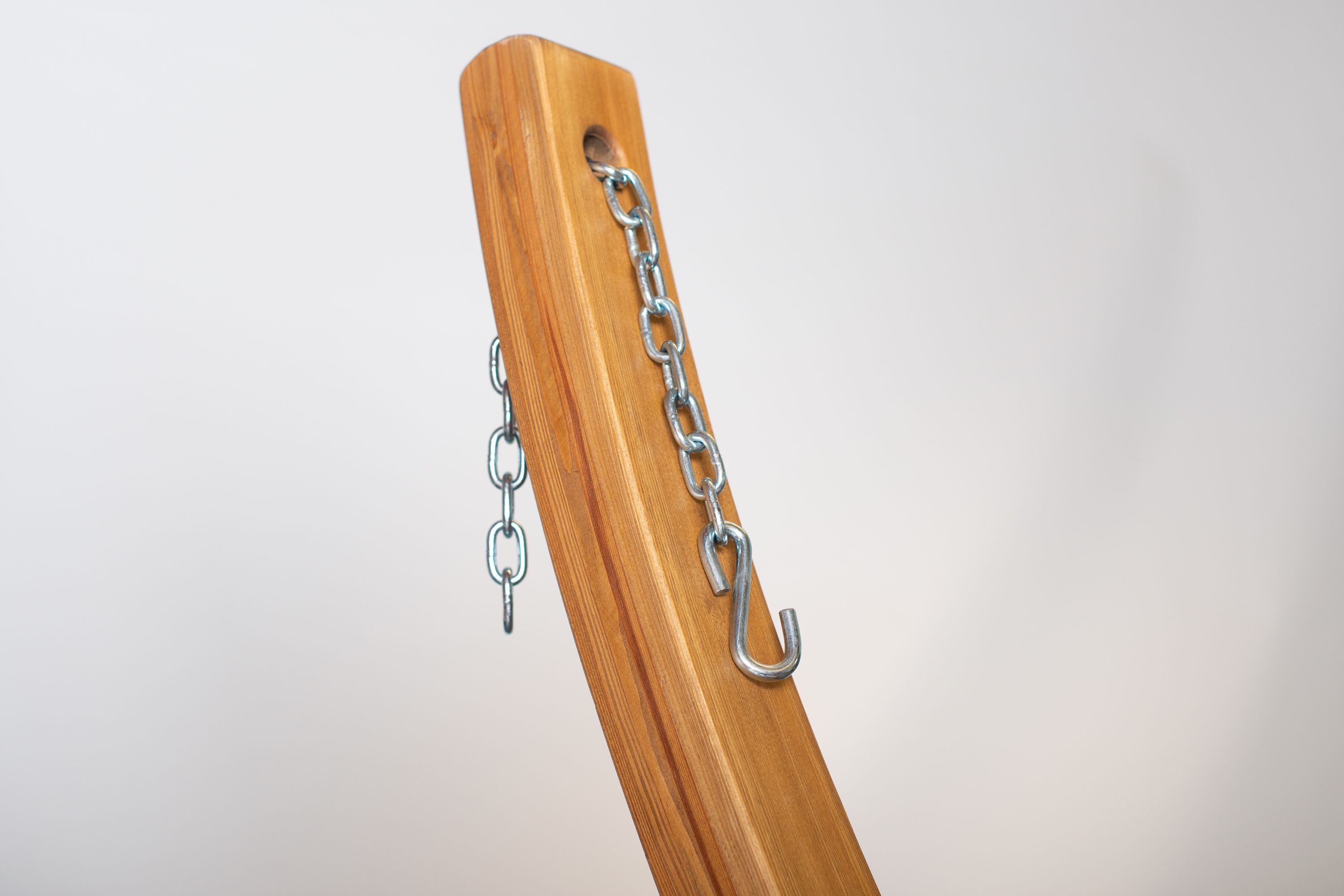Hängematten-Gestell "Elipso Double", Länge 370 cm, Lärchen-Holz imprägniert