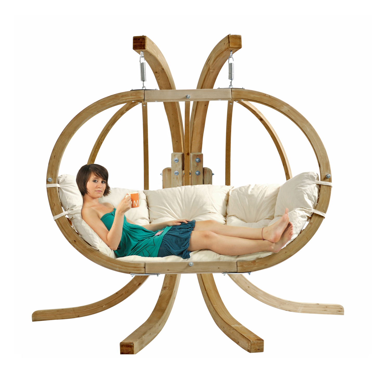 Globo Royal Chair natura und Globo Royal Stand