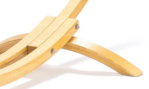 Hängematten-Gestell "Siesta", Länge 450 cm, Eschenholz lasiert