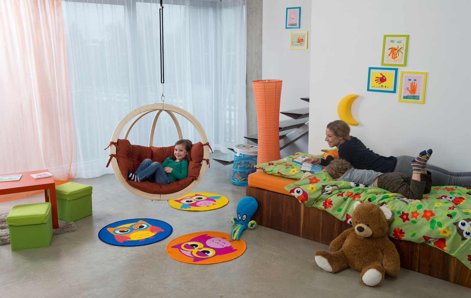 Kid's Globo terracotta