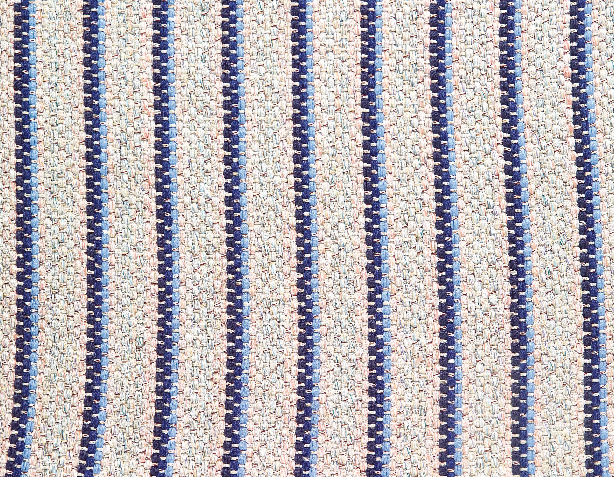 Doppelhängematte Synthetik, beige-blau, CHICO