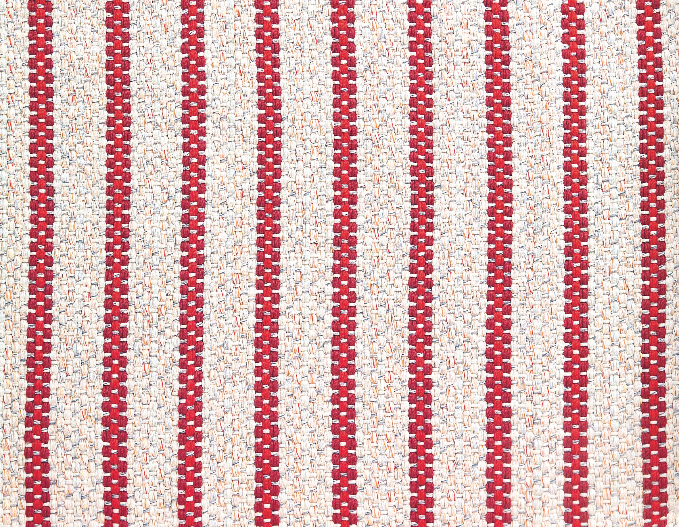Einzelhängematte Baumwolle, beige-rot, CHICO