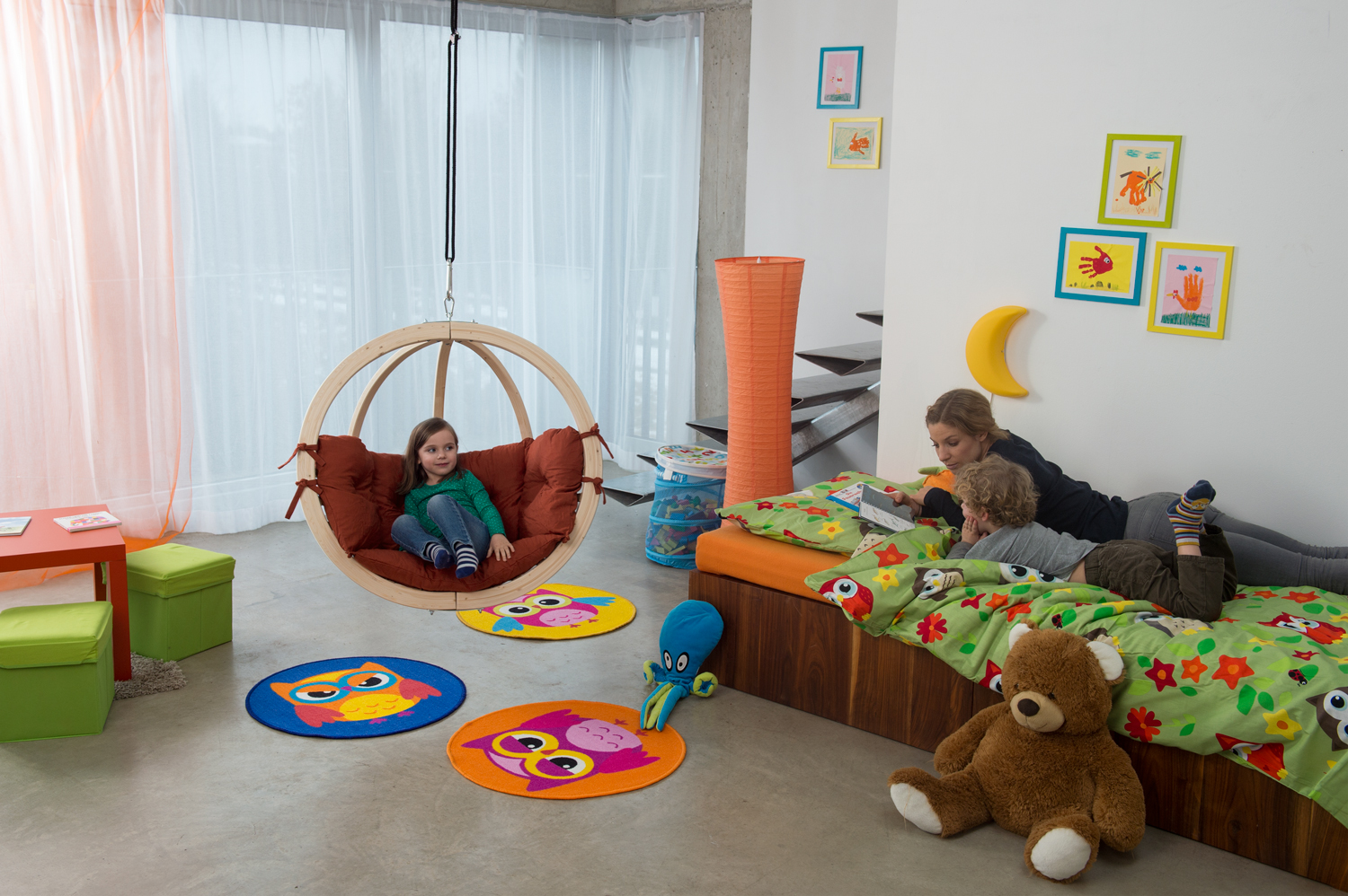 Kid's Globo terracotta