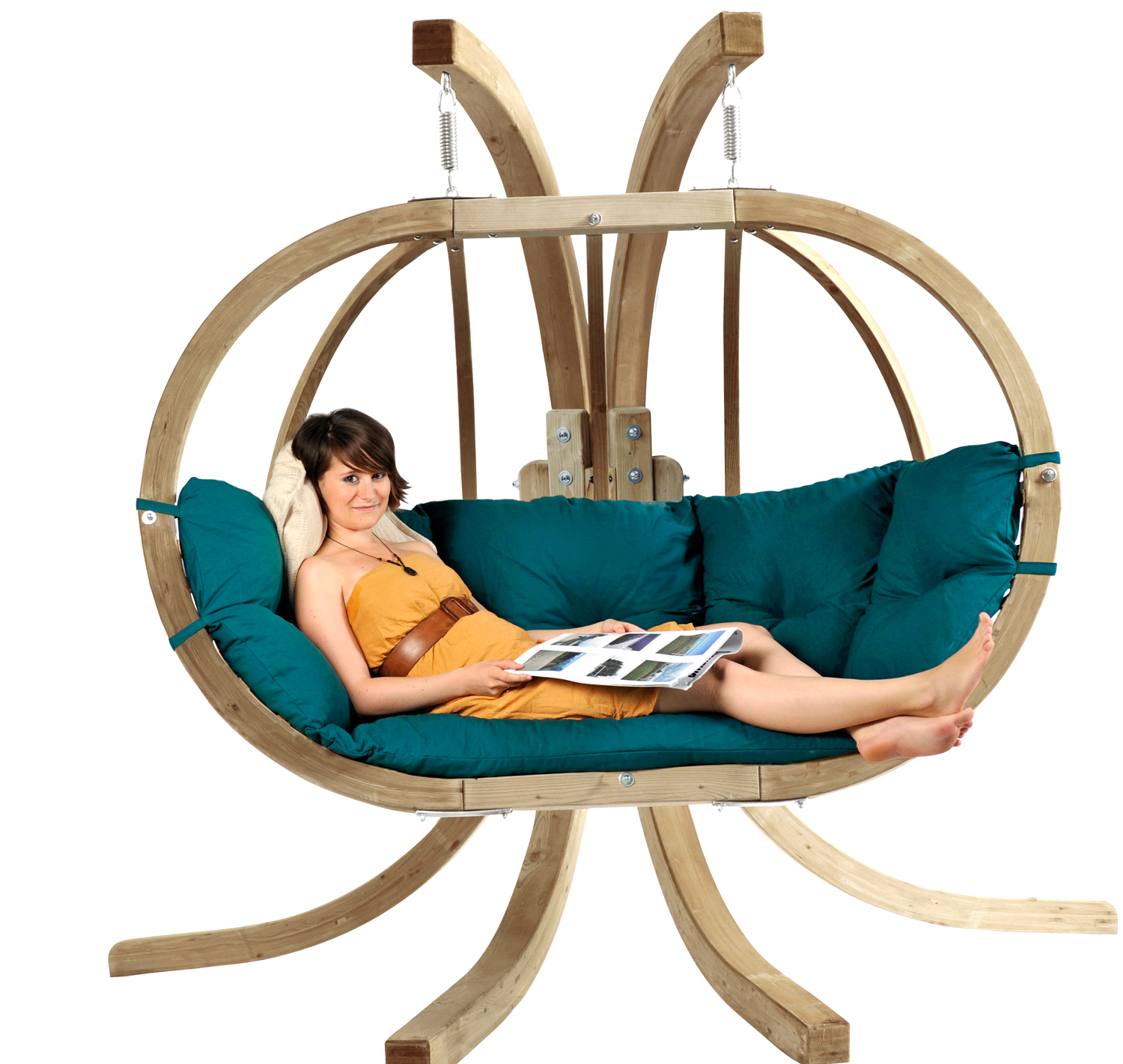 Globo Royal Chair green und Globo Royal Stand