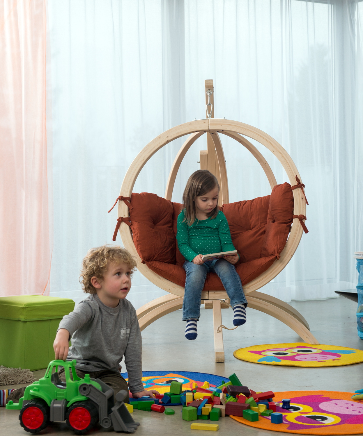 Kid's Globo terracotta und Hippo