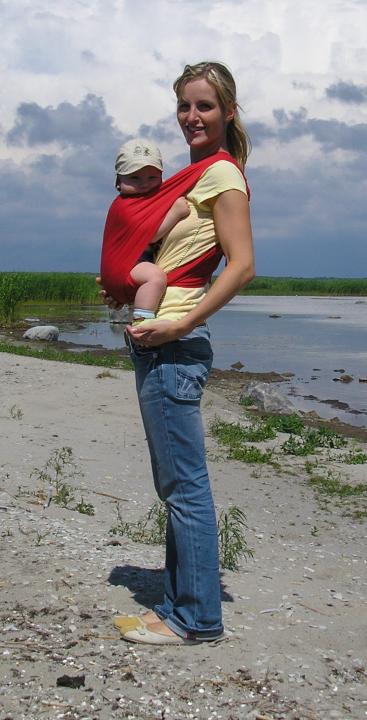 CarryBaby red