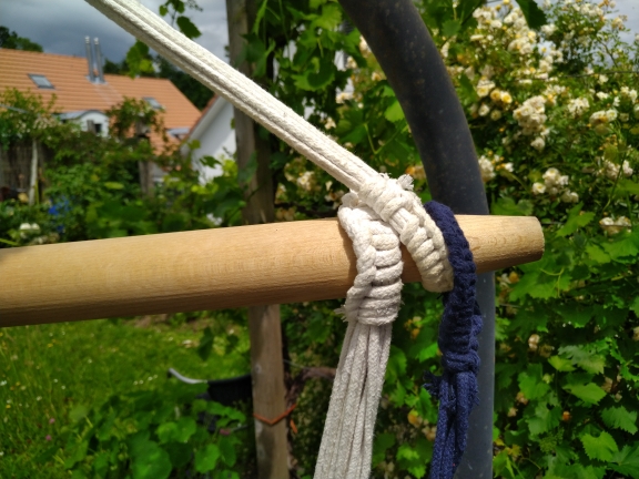 Footrest, blau (Fussstütze)