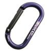 Alukarabiner oval blau
